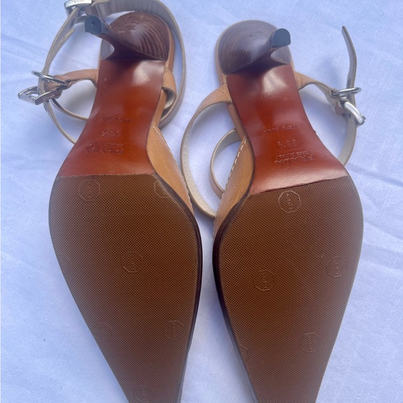 Vintage prada slingback pointed leather heel - Picture 5 of 5
